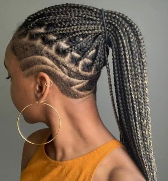 Micro Box Braids Long Length/Undercut