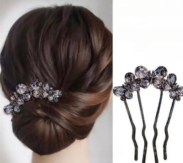 Bridal Formal Butterfly Hair Pin