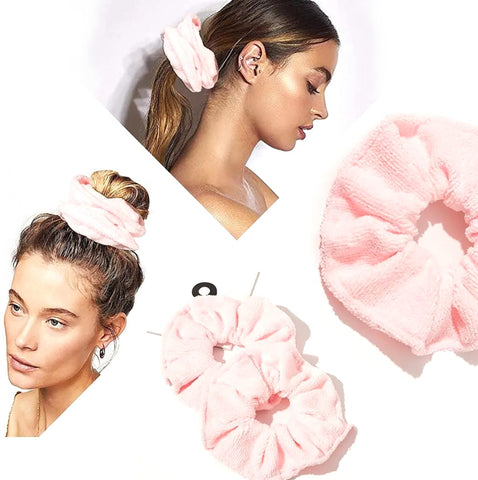 Scrunchie Hair Drying and Wrist Absorbent Towel