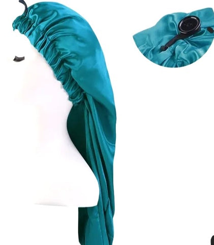 Sleep cap satin long length Teal