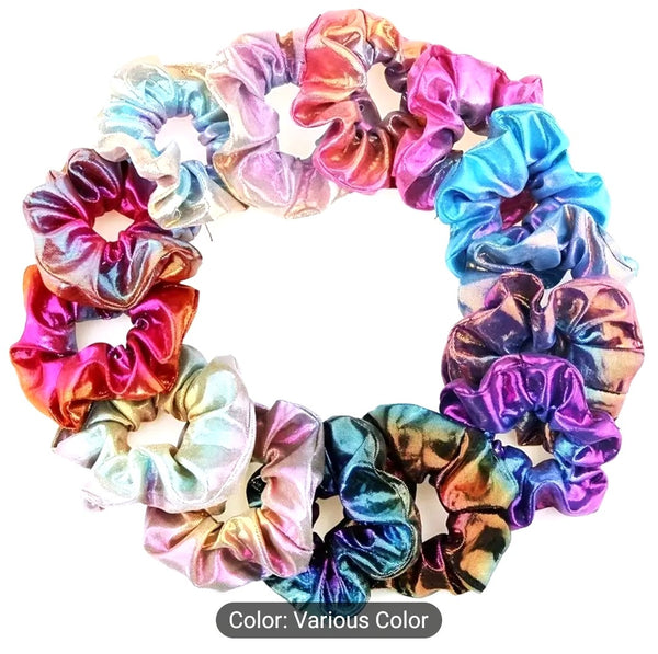 Hair Scrunchies Metallic