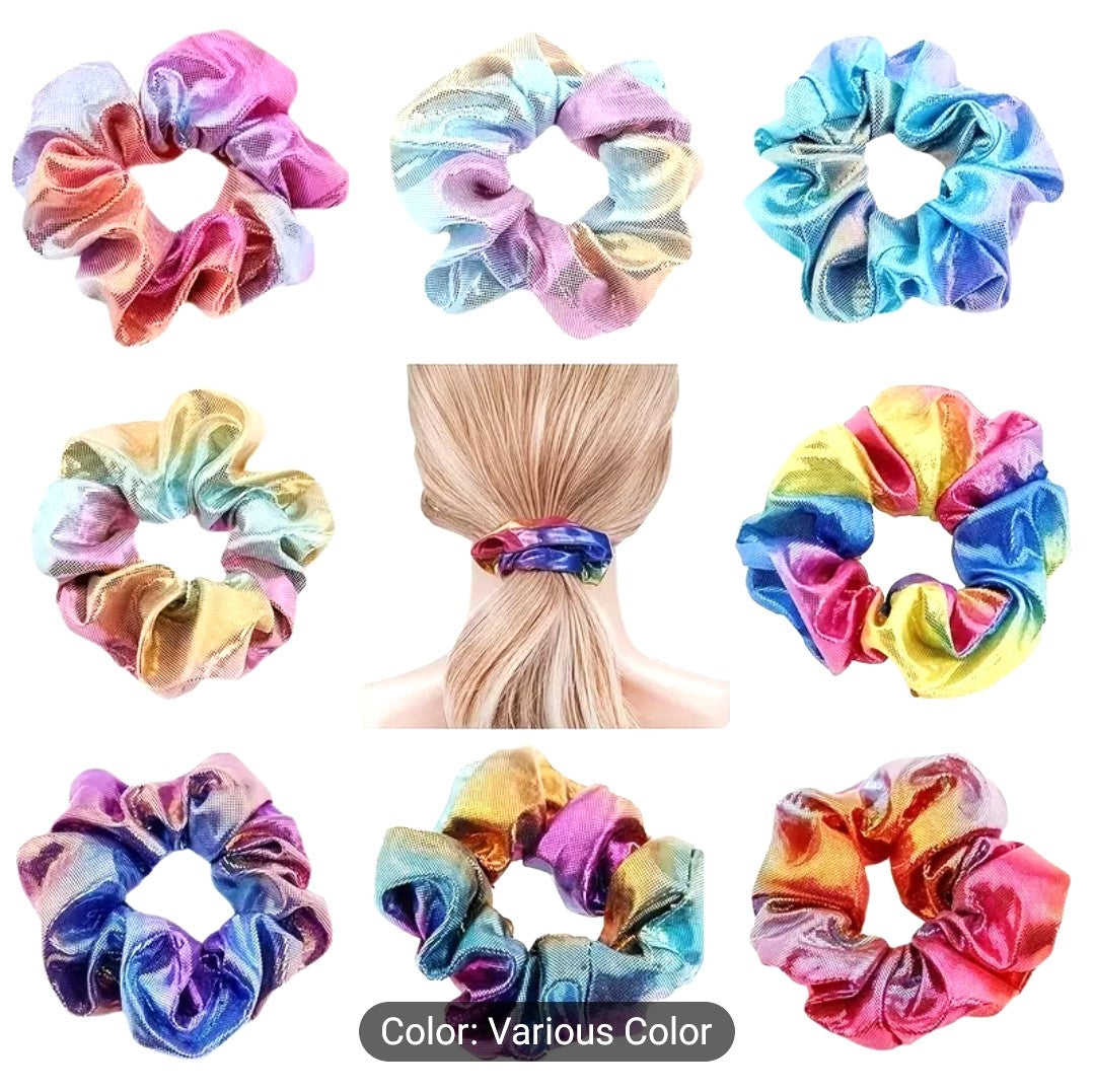 Hair Scrunchies Metallic