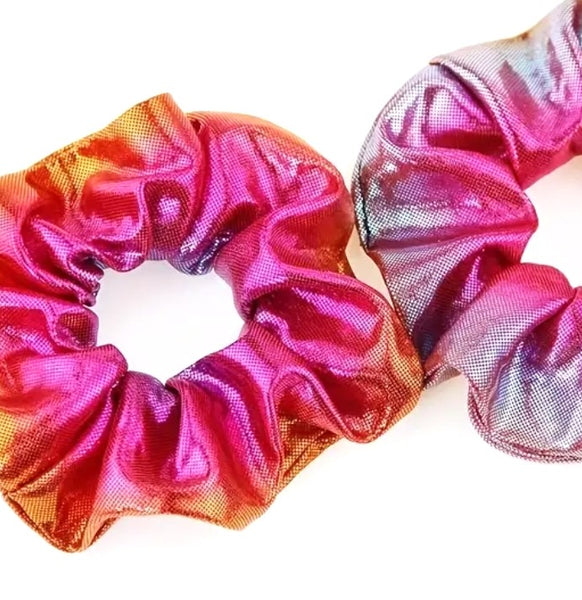 Hair Scrunchies Metallic