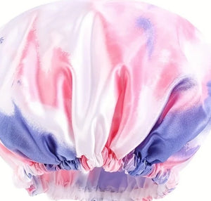 Deluxe Shower Caps Tie Dyed Large Size