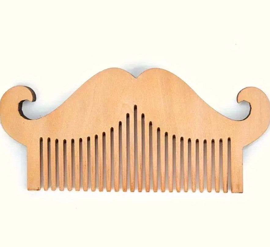 Beard Comb Wood Anti-Static