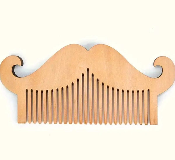 Beard Comb Wood Anti-Static