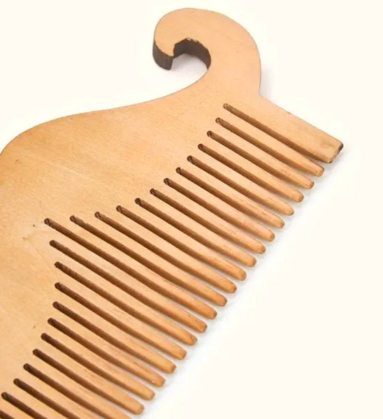 Beard Comb Wood Anti-Static