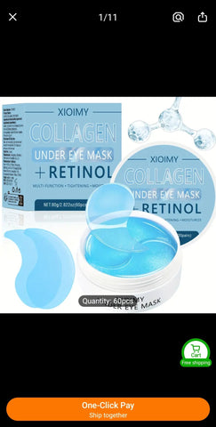 Collagen Under Eye Masks 60 pieces
