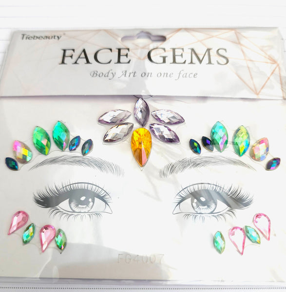 Face Gems 5 piece set