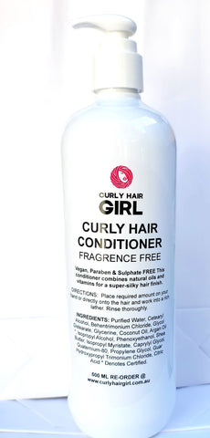 Curly Hair Conditioner Unscented