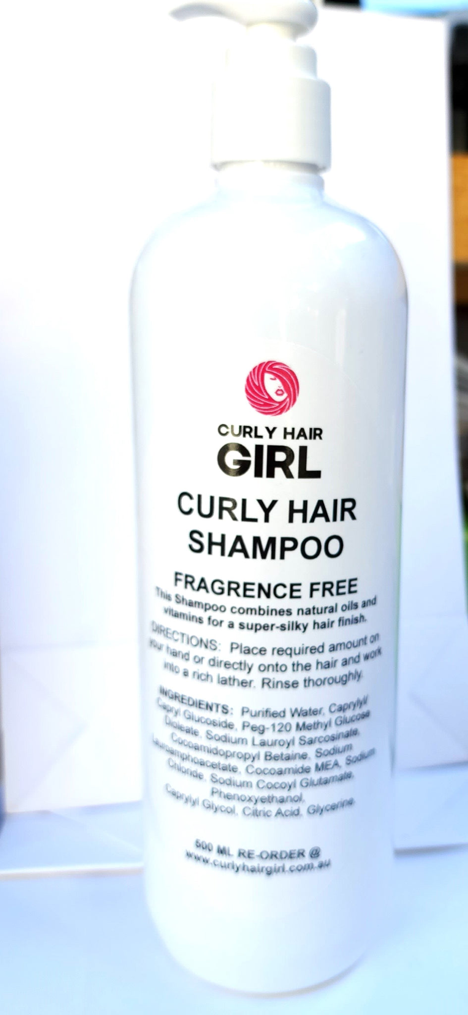 Curly Hair Shampoo Unscented