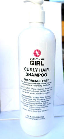 Curly Hair Shampoo Unscented