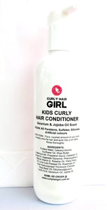 Kids Curly Hair Conditioner with Geranium & Jojoba Oil