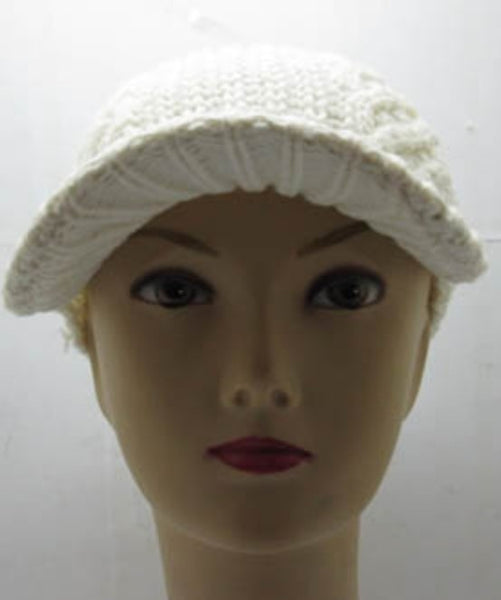 Knitted Ponytail Cap