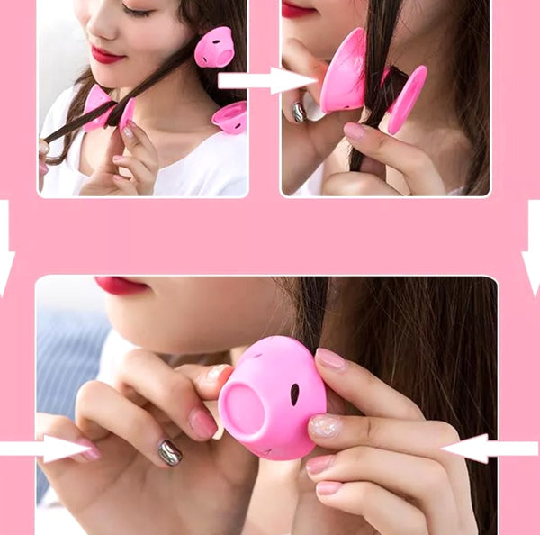 Silicone Hair Curlers NO HEAT!