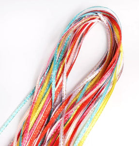 Hair Braiding Ropes Glitter Pack 90cm x 4mm