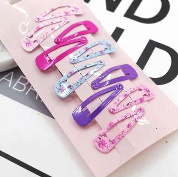 Kids Hair clips small 10 pack