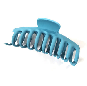 Large Hair Clasp Silicone Blue